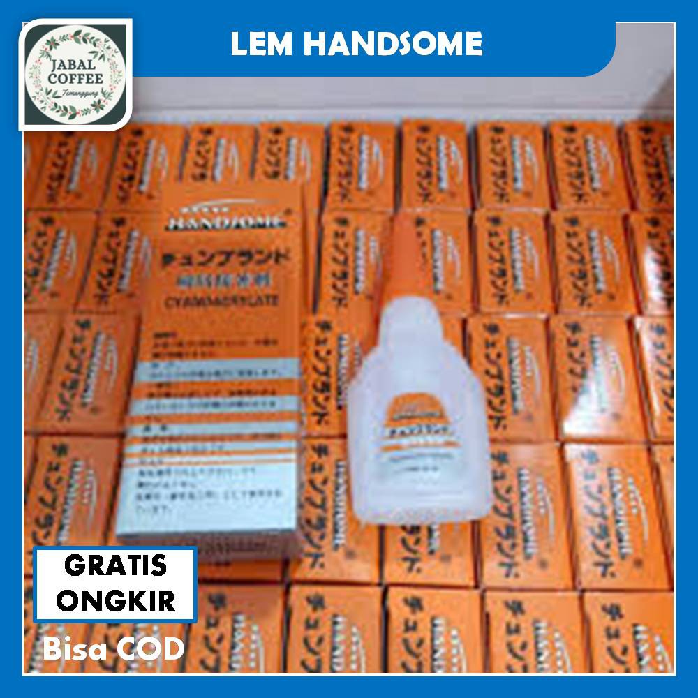 Lem Handsome Lengket / Lem Besi / Lem Tetes Korea Serbaguna / Lem Serbaguna J47