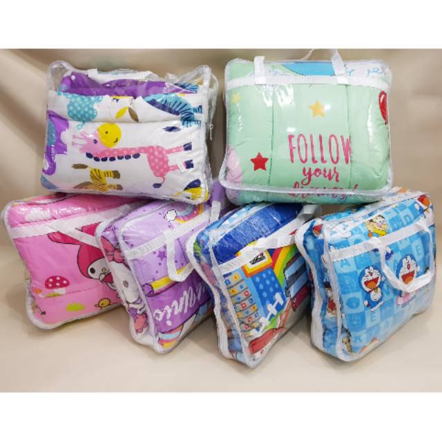 Bed Cover Set Bantal Baby Set Bed Cover Dakron Super / Baby Bedding Set Bedcover bayi Selimut bayi Bantal Cover