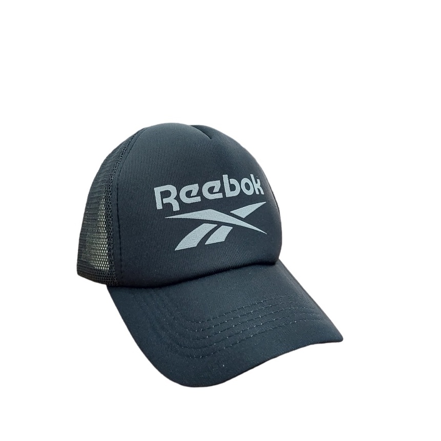 Topi Jaring Sablon Adidas / Nike / Reebok Trucker Hat Unisex Kualitas Premium