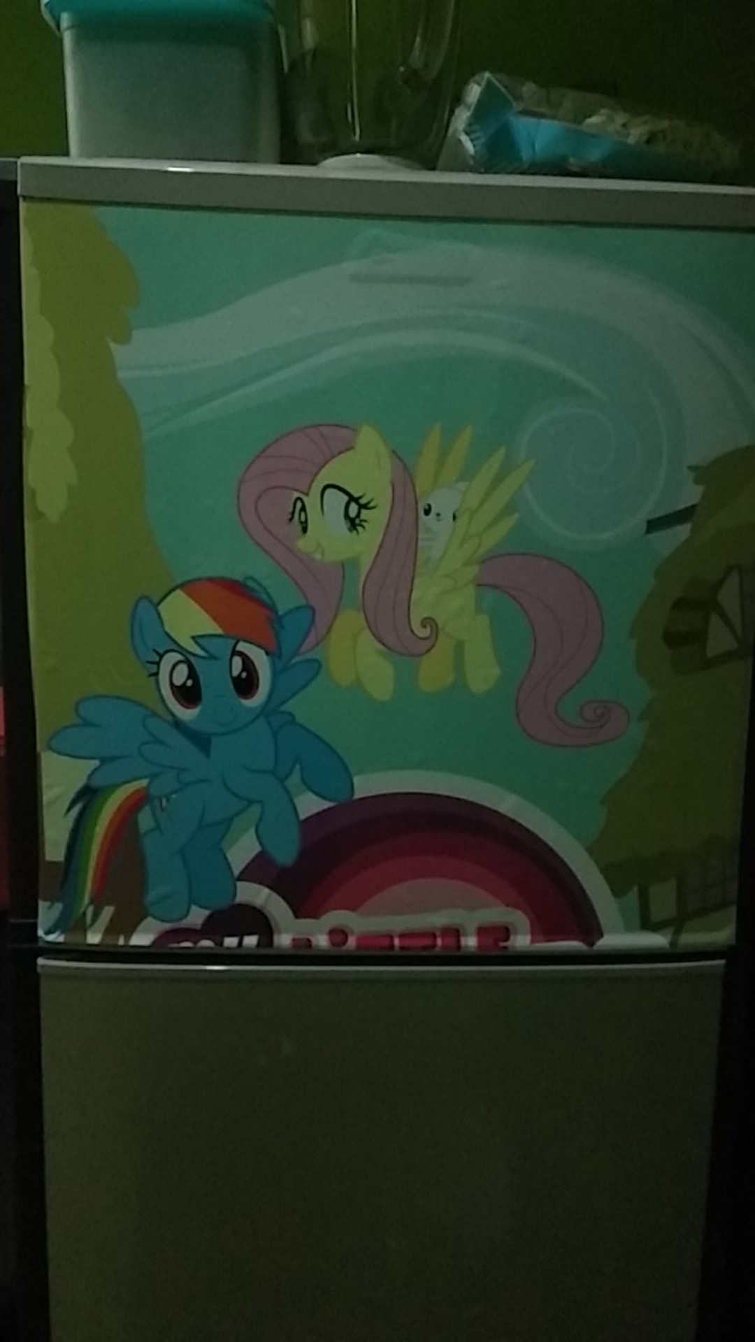 Stiker Kulkas 1 Pintu Dan 2 Pintu My Little Pony