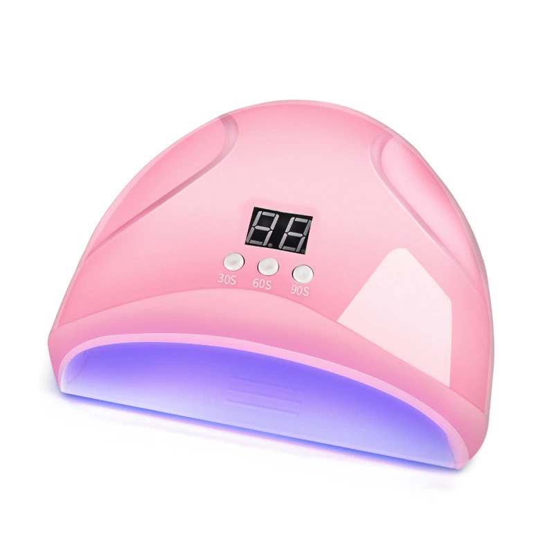 gs8a dazzle pengering kutek kuku uv led nail dryer 36w - mini-1 - pink Or-i