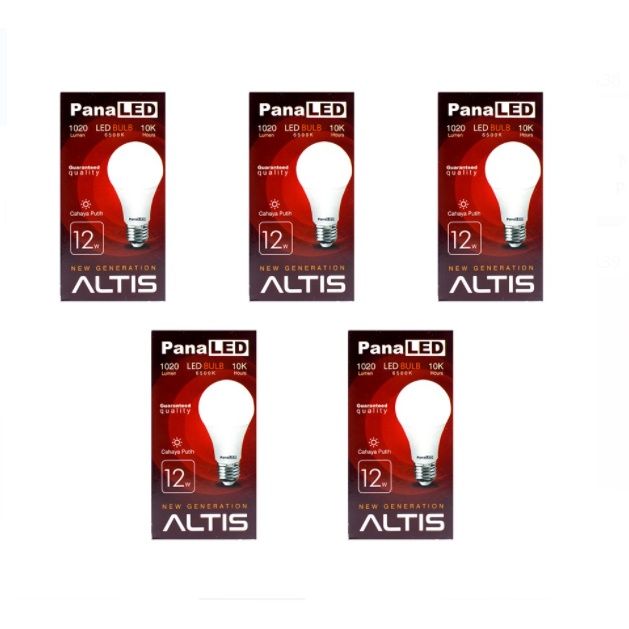 Panaled Altis 12What Lampu Terang ( Paket 5Pcs )