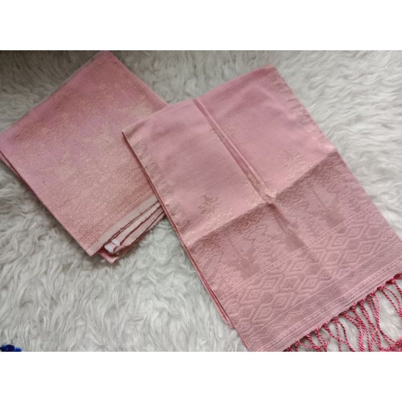 songket silungkang warna soft