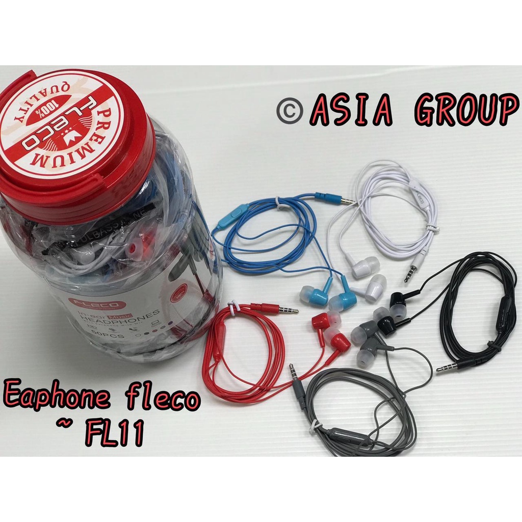 1TOPLES EARPHONE HEADSET FLECO FL00 / FL11 TOPLES ISI 50PCS EXTRA BASS STEREO [MPG]