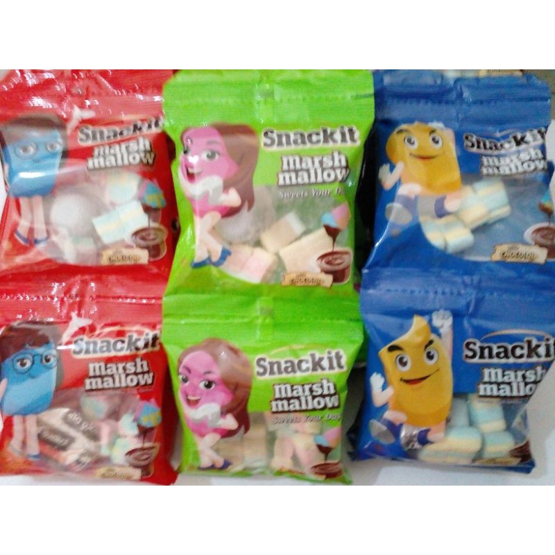 

Snackit marsmallow renteng 7gr