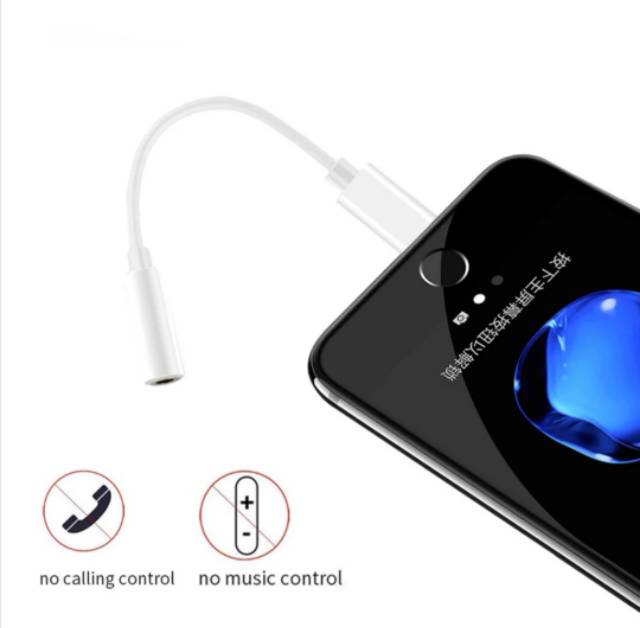 Lightning Type C TypeC to Jack Adapter 3.5mm pop up Handsfree Headset Earphone Audio OTG Connector Konektor