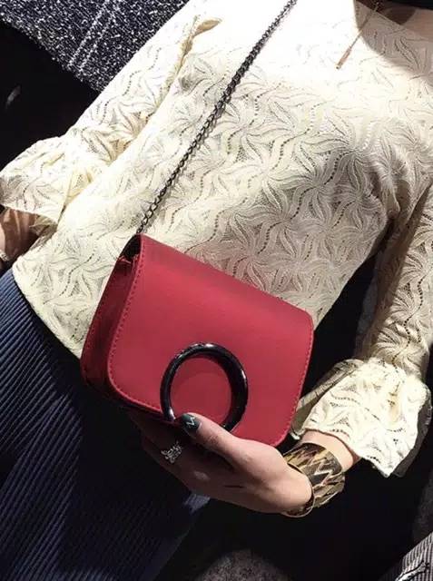 Bundara.id Ta-1095 Tas kulit slingbag import tas wanita cantik