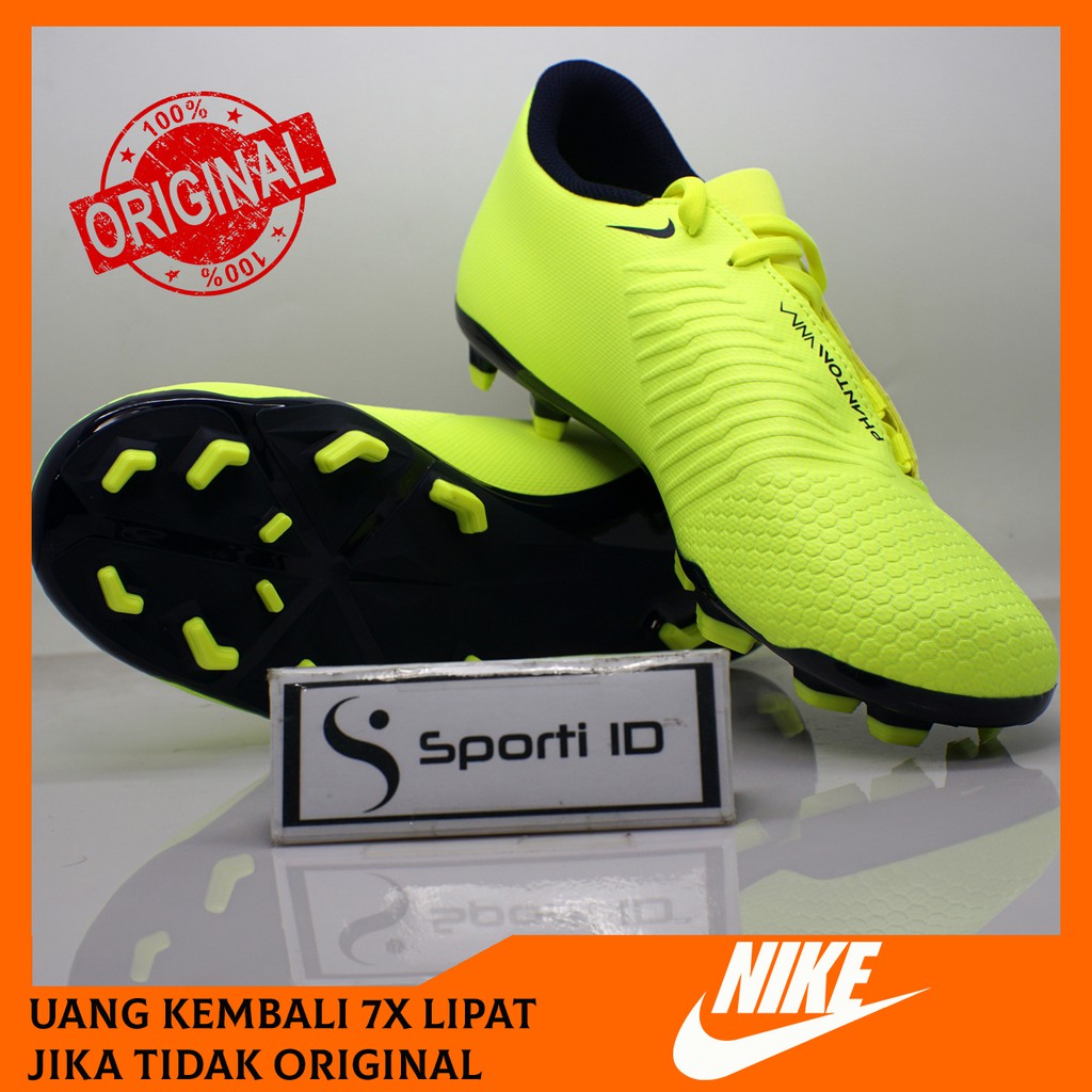 Sepatu Bola Nike Phantom Venom Club FG Volt AO0577-717 Original BNIB