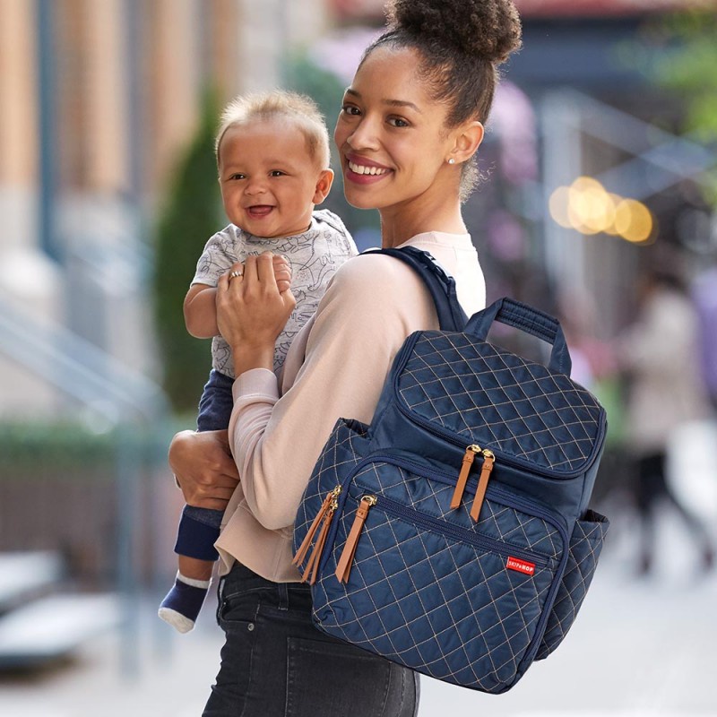 Skip Hop Forma Backpack Diaper Bag Tas Perlengkapan Popok Bayi - Navy