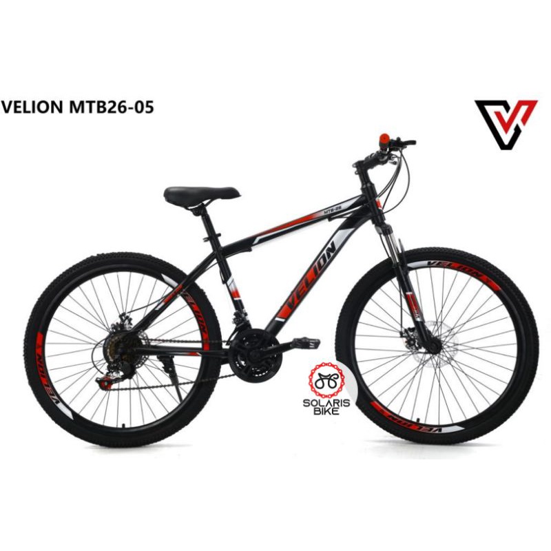 Sepeda Gunung MTB Federal 24 26 inch Dewasa 7 Speed VELION TRENDY FOSTER