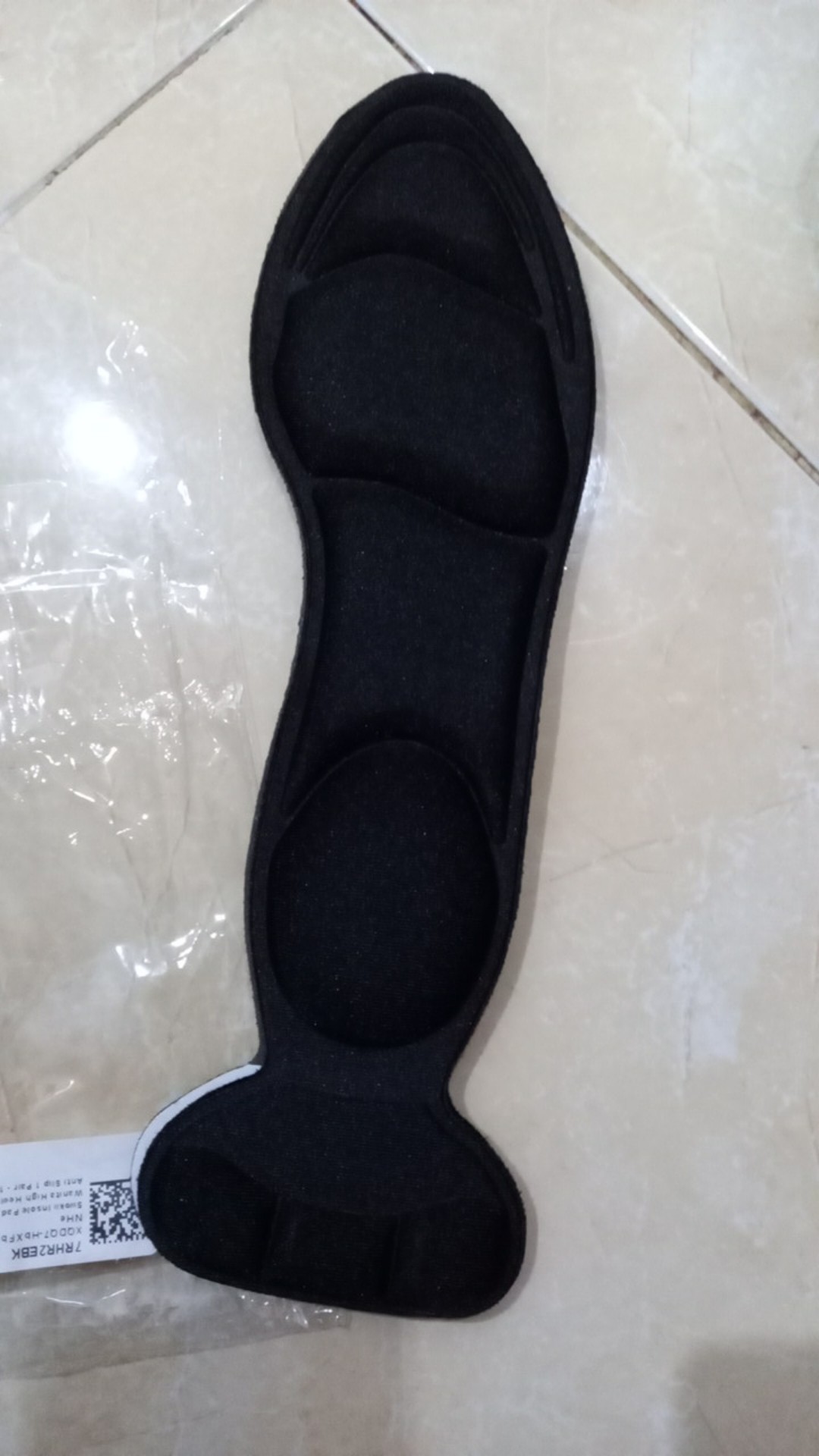 [daily Use] - Insole Pad Alas Kaki Wanita High Heels Breathable Anti Slip 1 Pair - 169d - Black