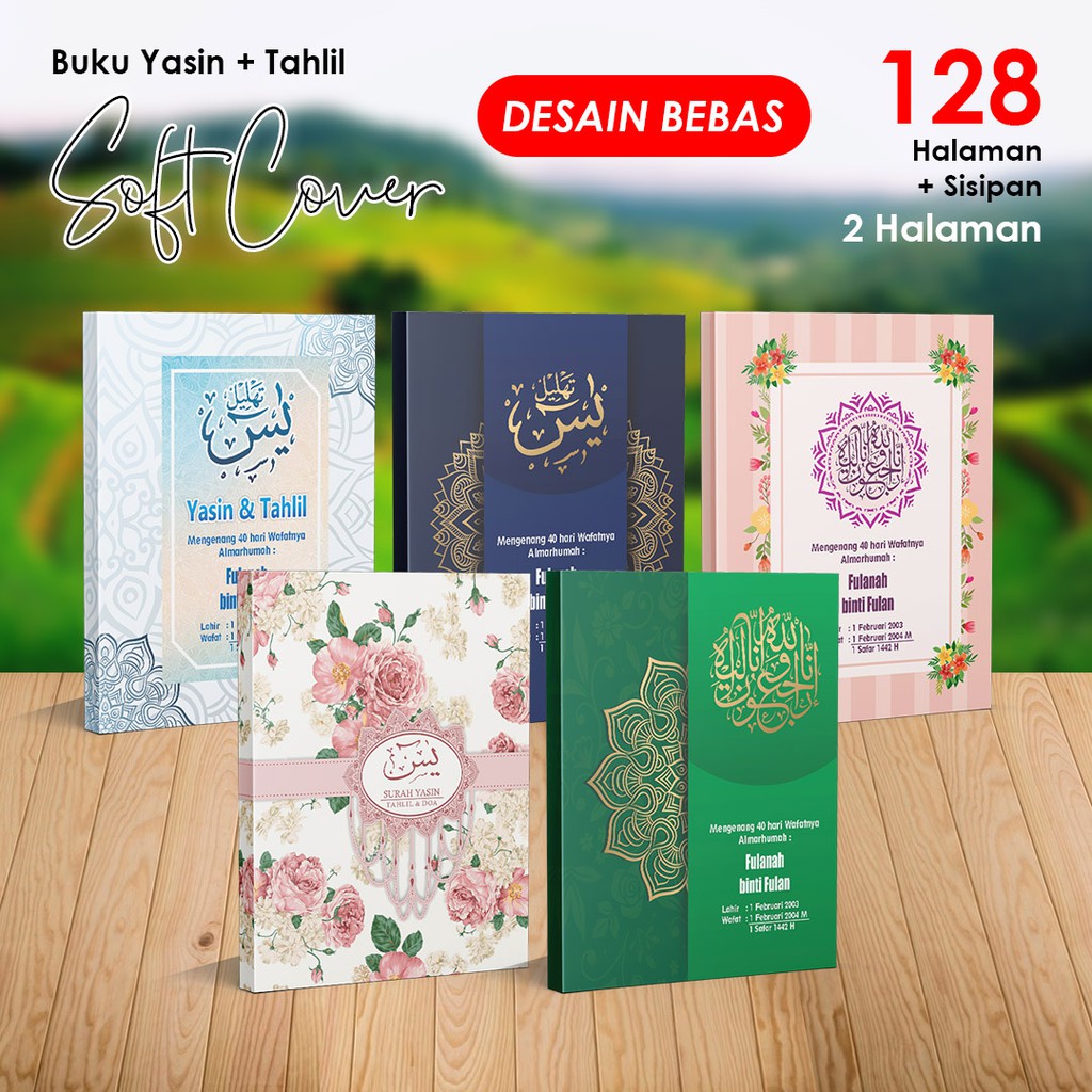 Yasin 128 Halaman Buku Yasin dan Tahlil Tambah Sisipan