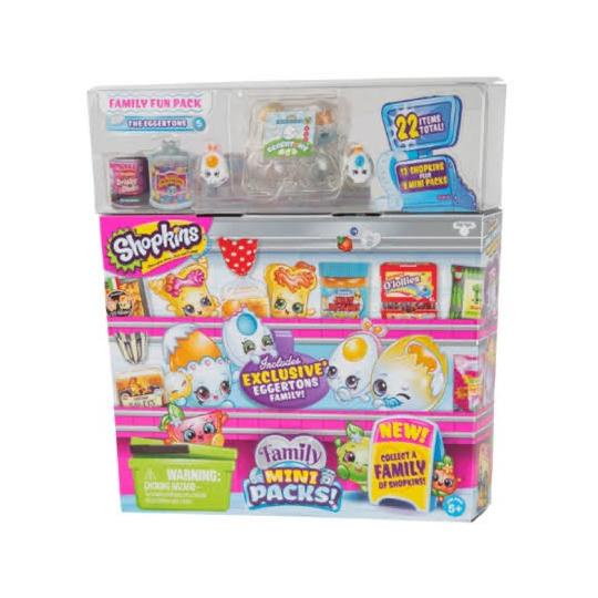 Termurah Shopkins Family Fun Pack Shopkins Family Mini Packs 22 Items