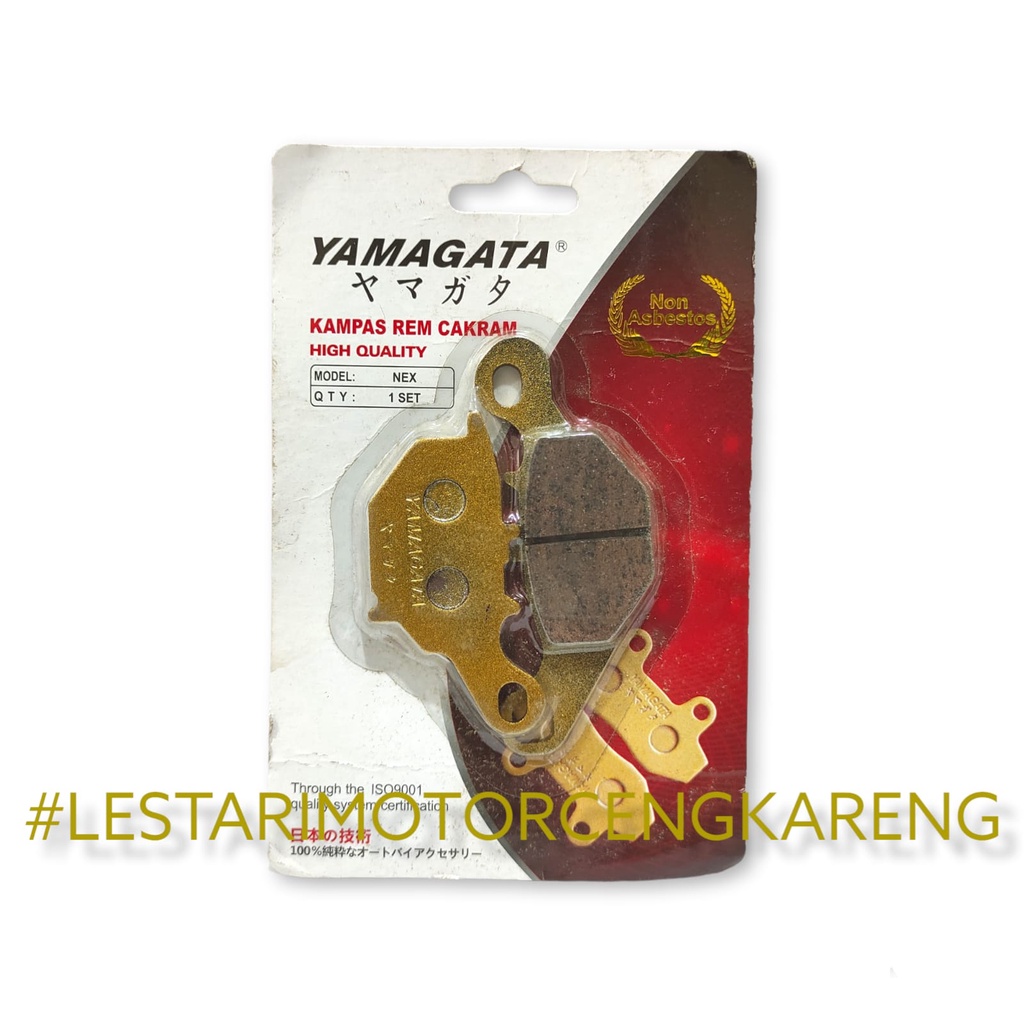 KAMPAS REM CAKRAM DISPAD DEPAN NEX 59101-09810-000 YAMAGATA