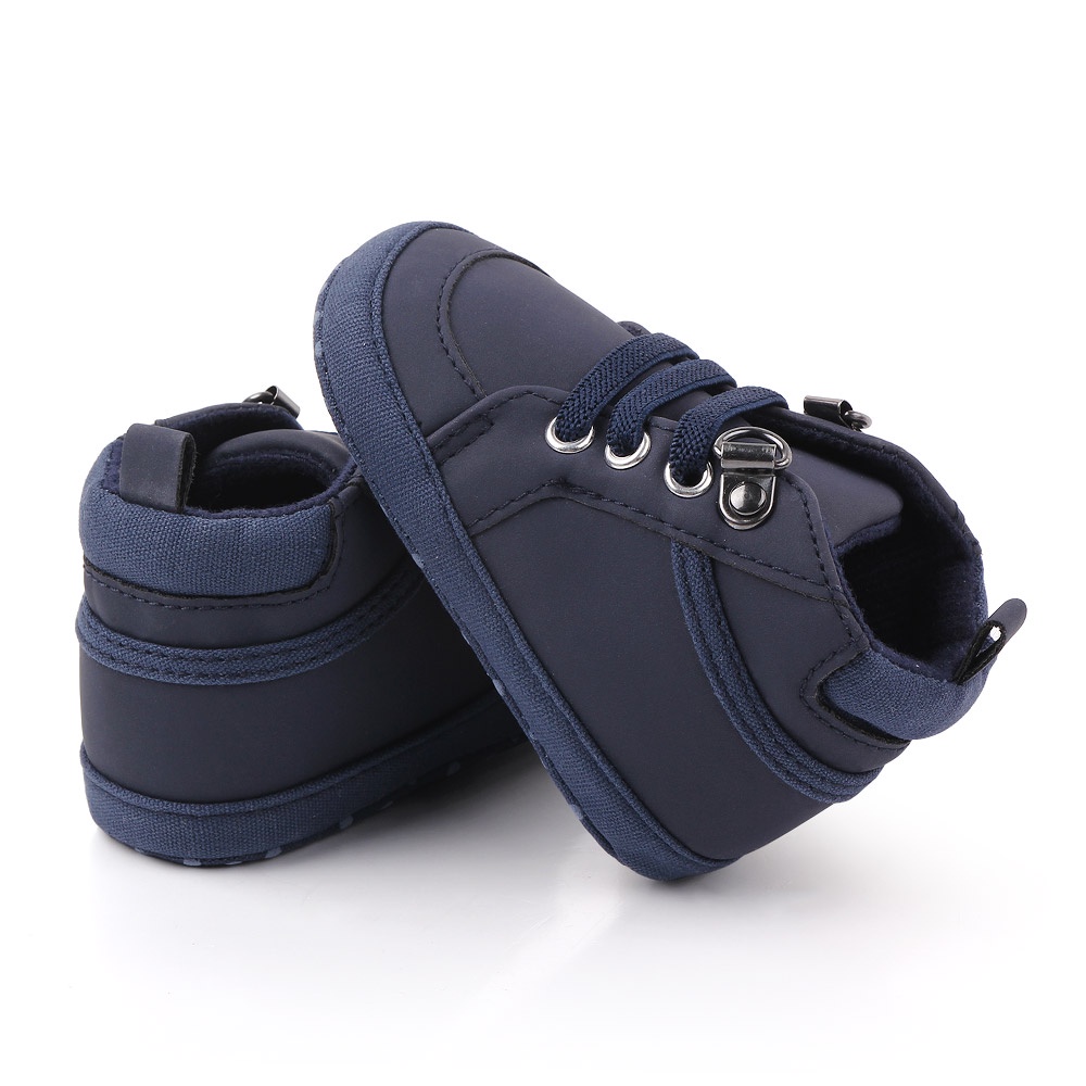 Sepatu Bayi Laki laki Umur 0-12 Bulan Sepatu Prewalker Bayi Laki laki 0 6 12 14 Bulan Baby Shoes Laki Laki Umur 1 Tahun Navy HK001