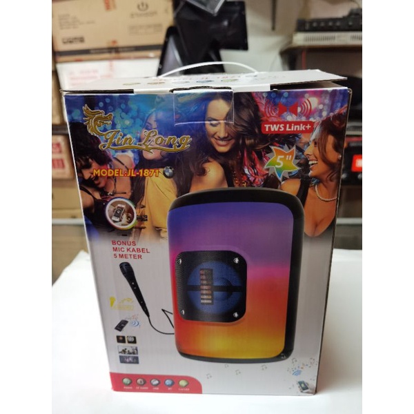 Speaker portable 5 inc Jinlong JL1871