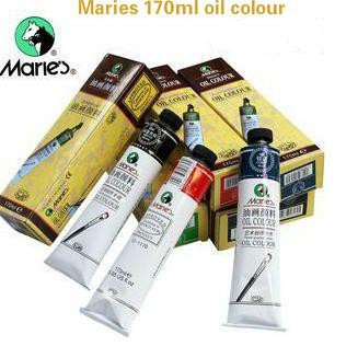 

TERMURAH!!! Cat Minyak Maries Oil Colour 170 ml .......