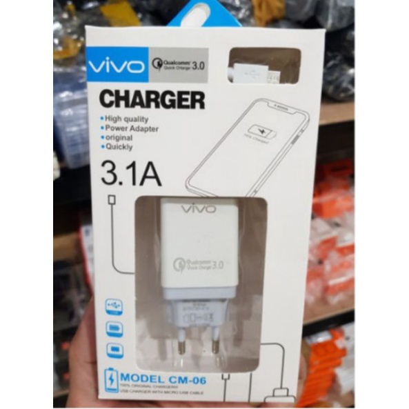 TC CHARGER CM-06 3.1A MICRO SAMSUNG OPPO VIVO REALME