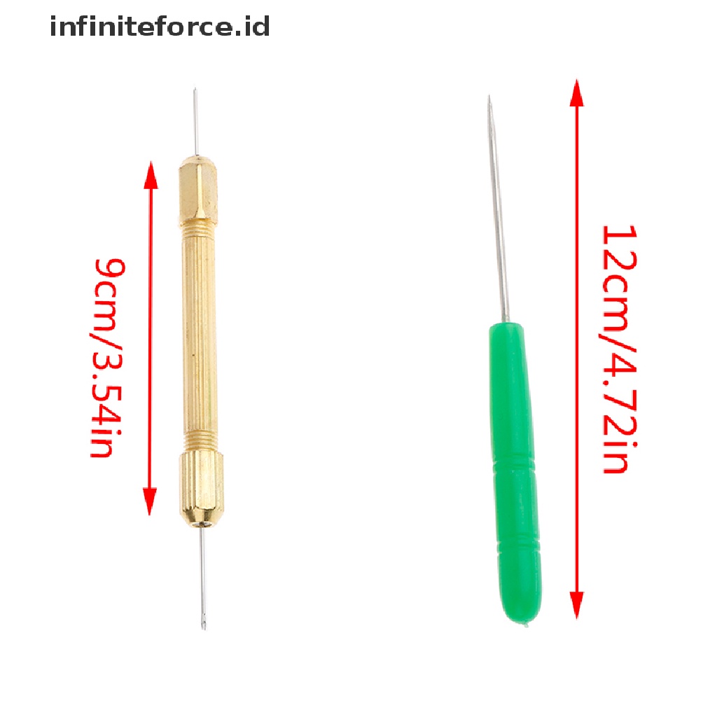 (infiniteforce.id) 1 Set / 6pcs Alat Reroot Akar Rambut Boneka DIY Ukuran 0.6 / 0.8mm