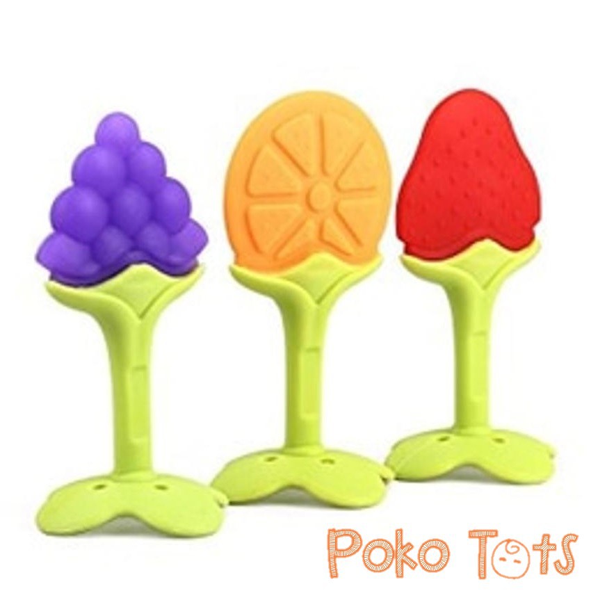 CLEARANCE PROMO Piccono Fruit Teether Mainan Gigitan Bayi BPA Free