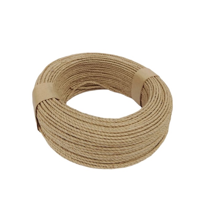 

Tali kertas atau tali paperbag diameter 2,5 mm panjang 100 meter