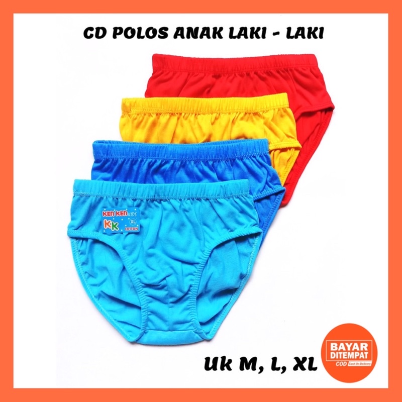 CD Celana Dalam Anak Laki Laki Cowok Balita Kids Katun Polos Murah / Celana Dalam Boxer Bokser Anak Bayi Laki Laki Cowok Polos Ken2 / Celana Dalam Bayi Laki Laki