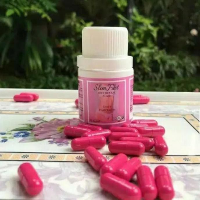 Slim Fast Obat Diet Pelangsing Penurun Berat Badan Tubuh Cepat Alami Shopee Indonesia