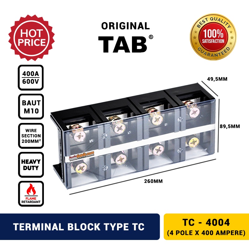 Terminal Block / Blok Kabel TC-4004 TAB