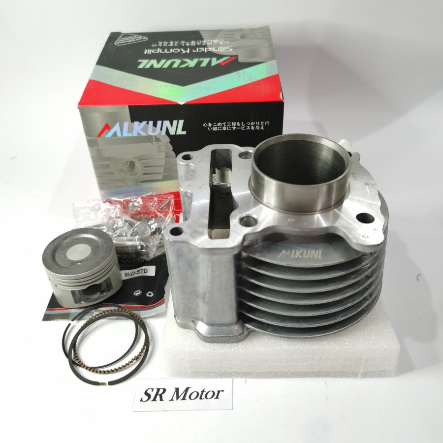 cylinder Block blok boring seher piston kit set mio soul smile sporty nouvo fino karbu standar