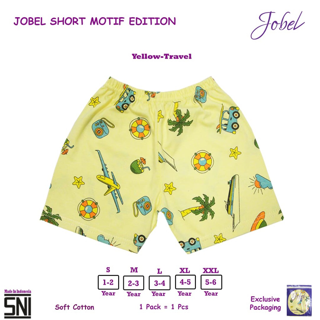 BANYAK MOTIF 1 PCS JOBEL SHORT UNISEX MOTIF EDITION BEACH EDITION CELANA ANAK CELANA PENDEK ANAK MURAH ADEM NYAMAN