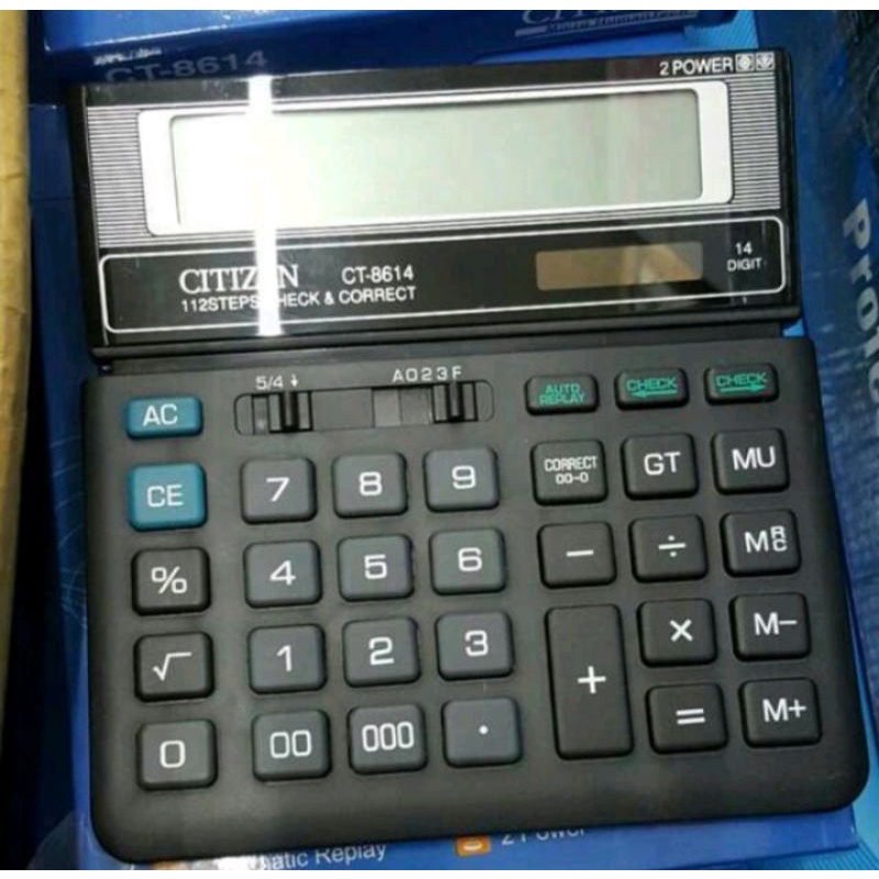 

Citizen CT-8614 ( 14 Digit ) Kalkulator #Best Product & High Quality