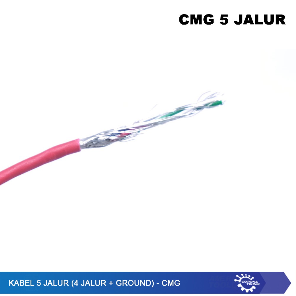 Kabel 5 Jalur (4 Jalur + Ground) CMG - Ecer 1 Meter