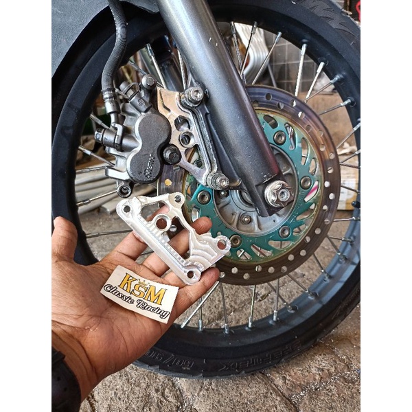 BREKET KALIPER CAKRAM RCB/KALIPER STANDAR MP TIGER SUPRAX PNP TIGER MP