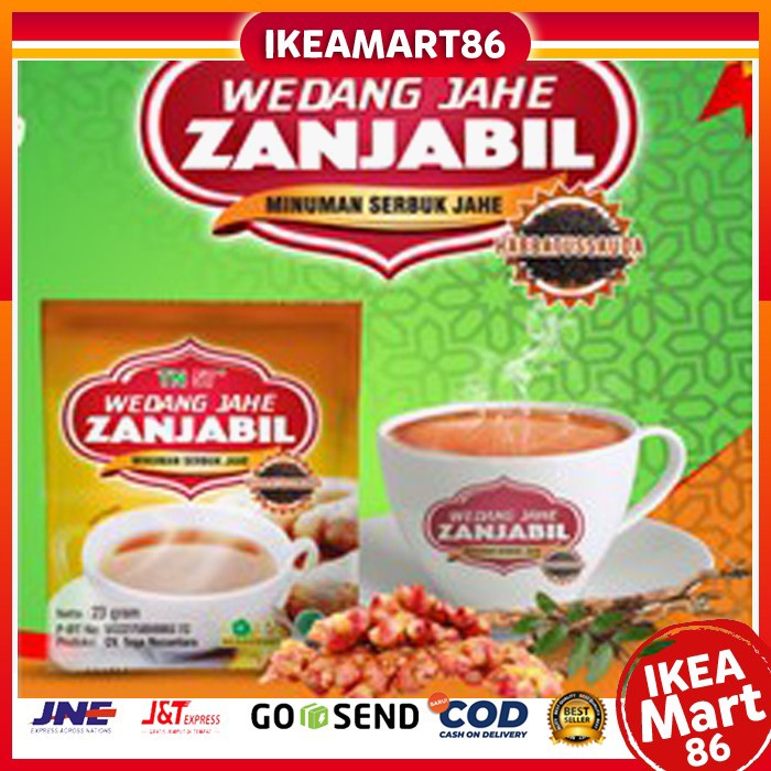 

Wedang Jahe Merah Zanjabil 10 Sachet Original Penghangat Tubuh Anti Virus