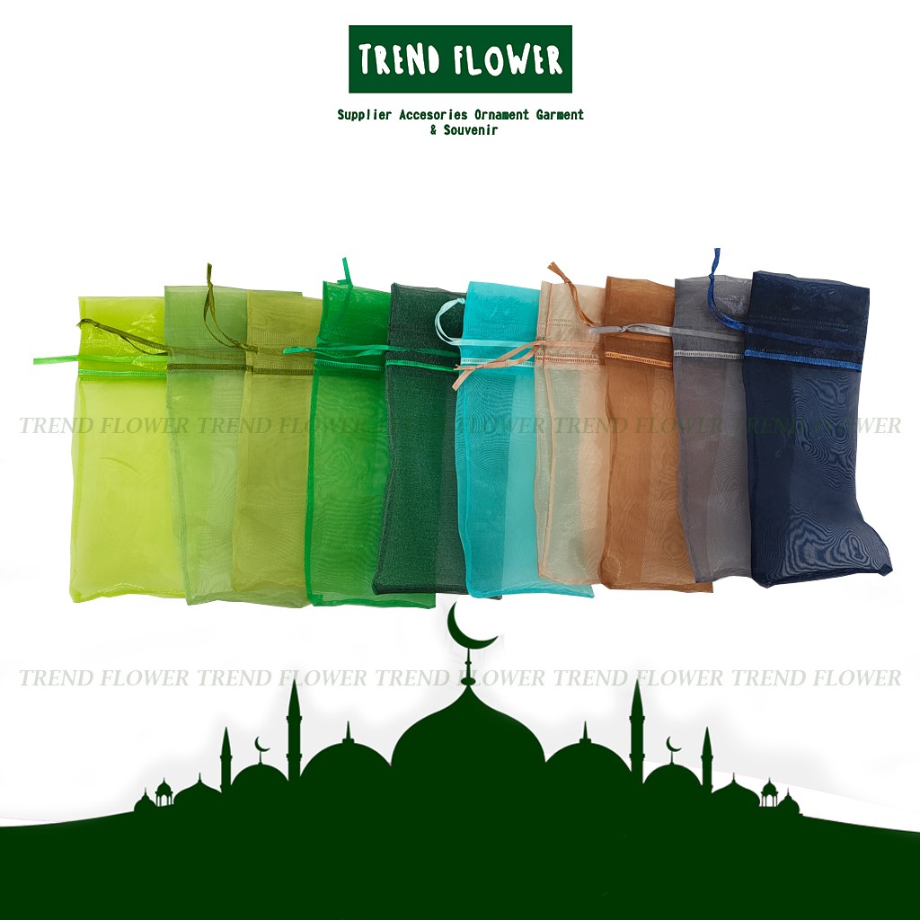 

Tas serut 17x8cm tas organdi bahan organdi custom ukuran tas souvenir parcel