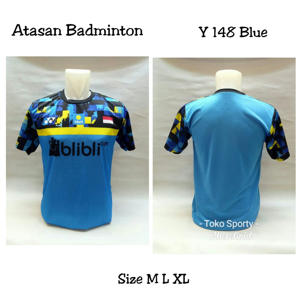 Baju Badminton / Kaos BAdminton / atasan badminton / baju cowo badminton / kaos bulutangkis