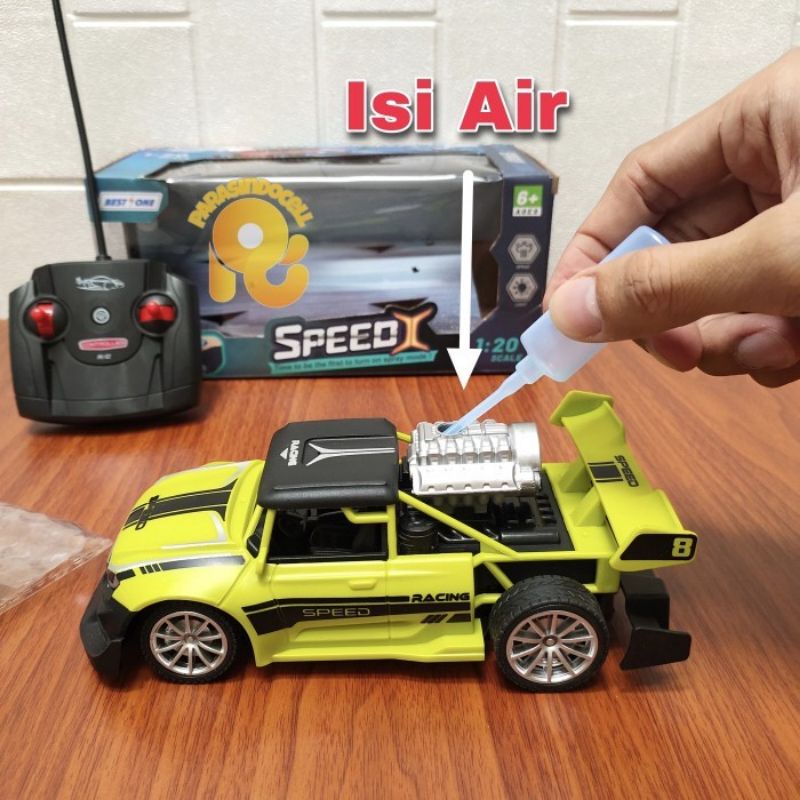 RC Car Drift Bisa Keluar Asap - Mainan Mobil Remote Control Anak Laki Cowok