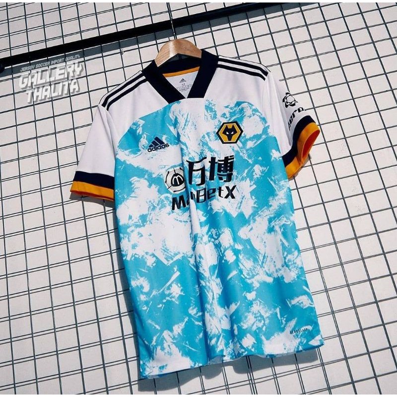 Jersey Baju Bola GRADE ORI Wolves Away 2020/21