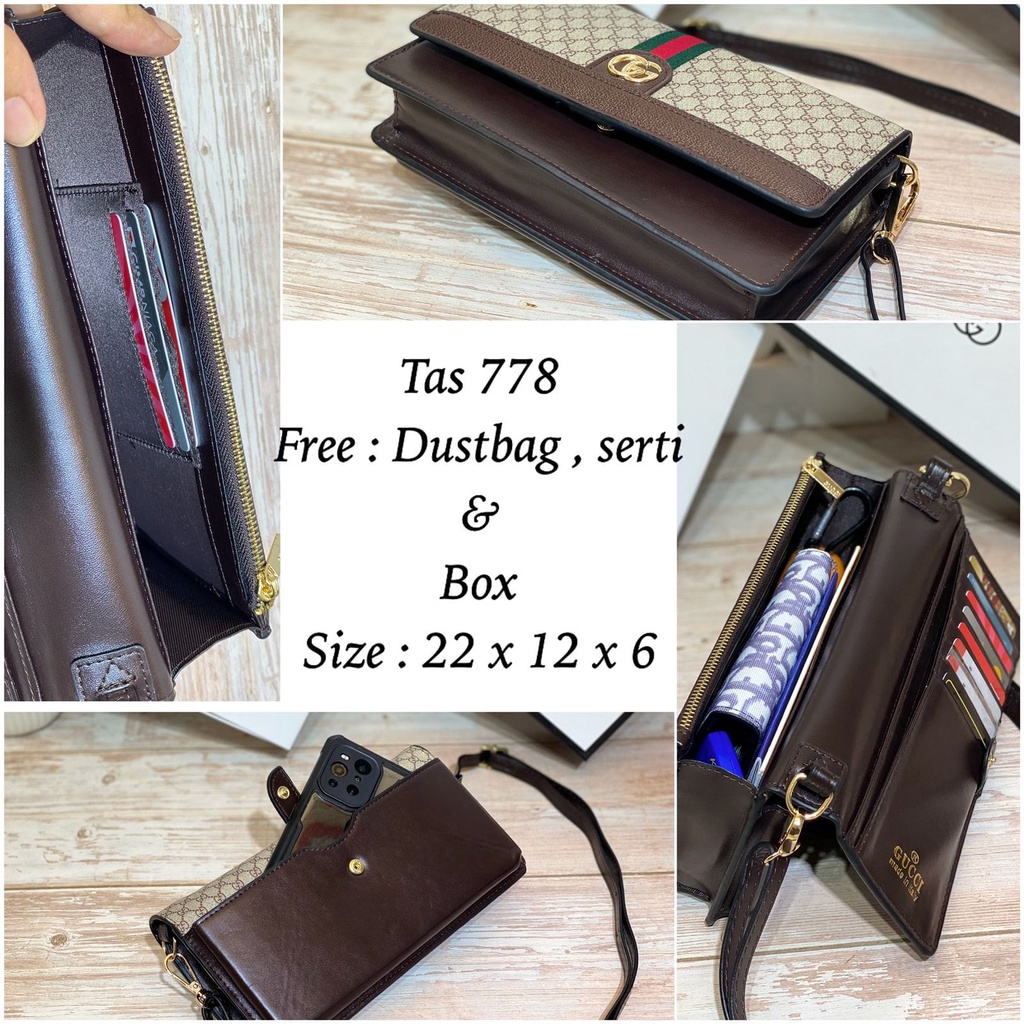 Selempang Dan Handbag 778/ Hpo 778 Free Box