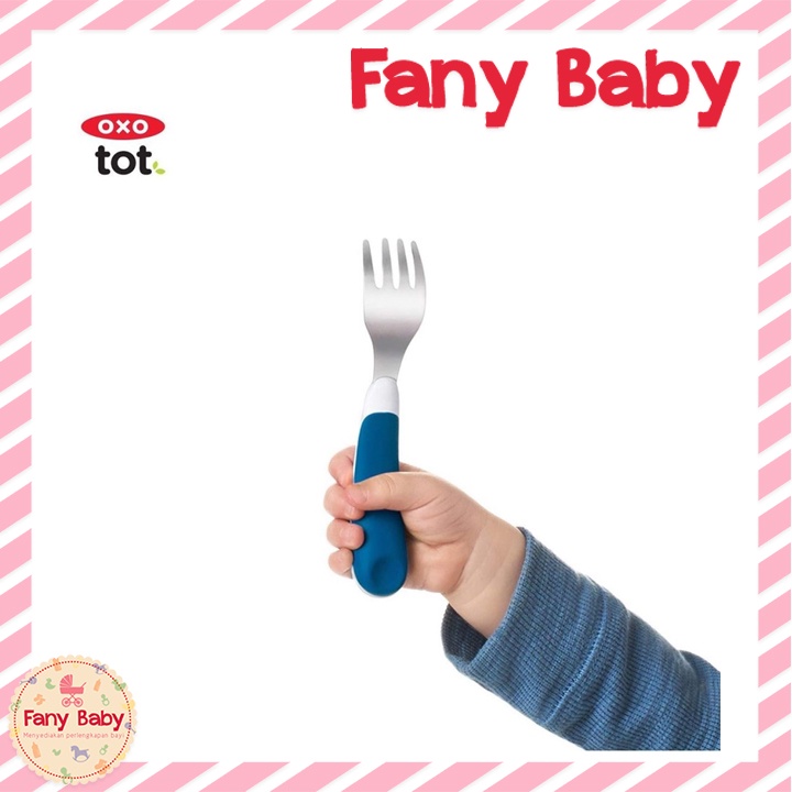 OXO TOT FORK &amp; SPOON SET