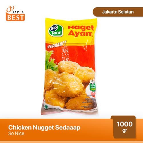 So Nice Nugget Ayam Sedap 1000 gr (1kg)