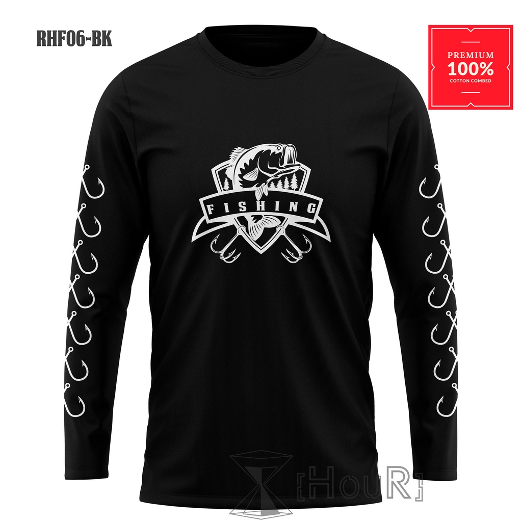 Kaos Mancing Lengan Panjang Pria All Size