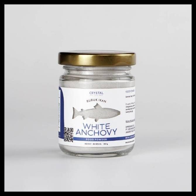 

[READY STOCK] BUBUK IKAN TERI WHITE ANCHOVY / BROWN / SHRIMP CRYSTAL OF THE SEA 80GR