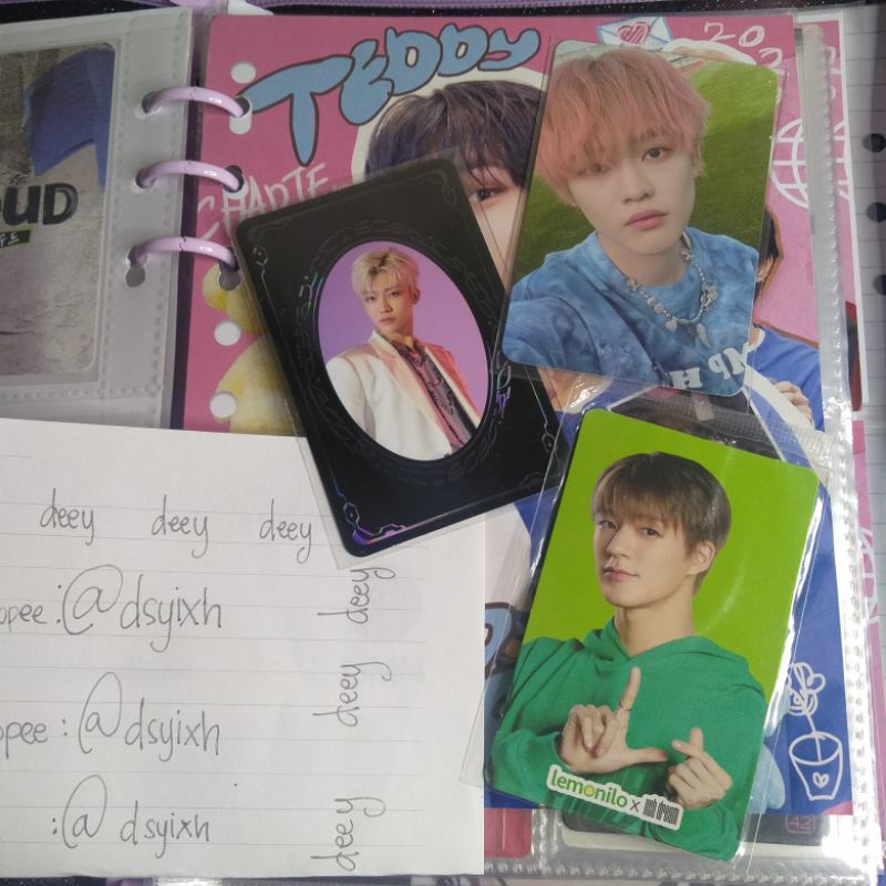 PC PHOTOCARD JAEMIN CHENLE HELFUT HELLO FUTURE YEARBOOK