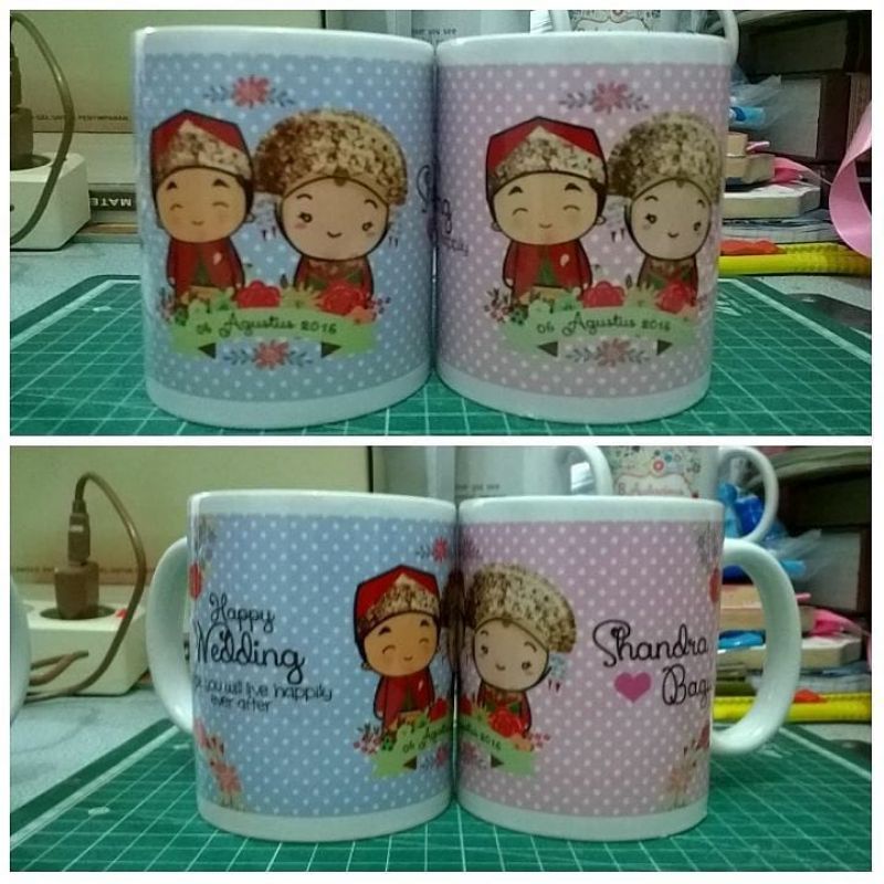 Mug Kramik Desain Custom Kata dan Poto desain suka suka