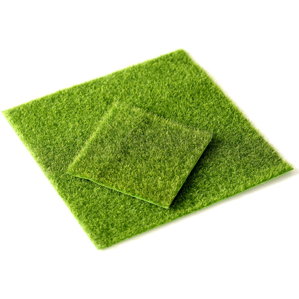 Artificial Grass Moss Carpet Lawn Fake Turf Floor Mat Miniature