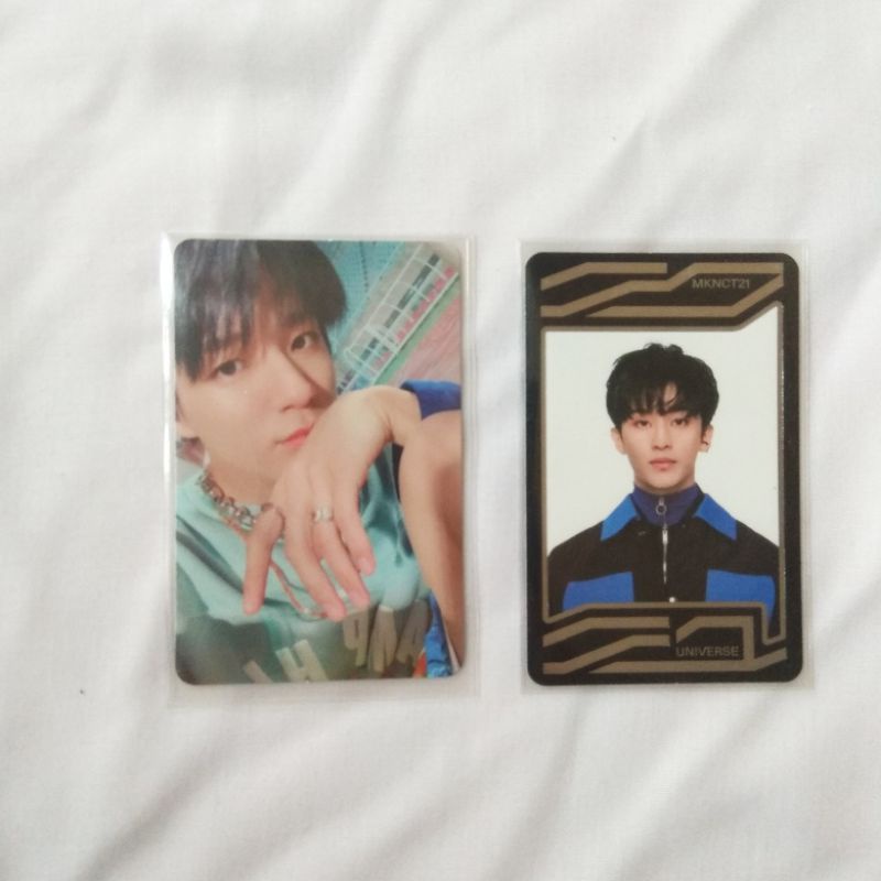 PHOTOCARD PC JENO HELLO UNIVERSE CARD UC MARK