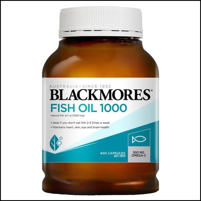 Blackmores Fish Oil 1000Mg Omega 3 - 400 Caps