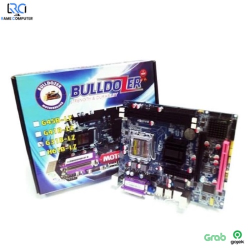 MOTHERBOARD G31 DDR2 775 BULLDOZER garansi 1 Tahun