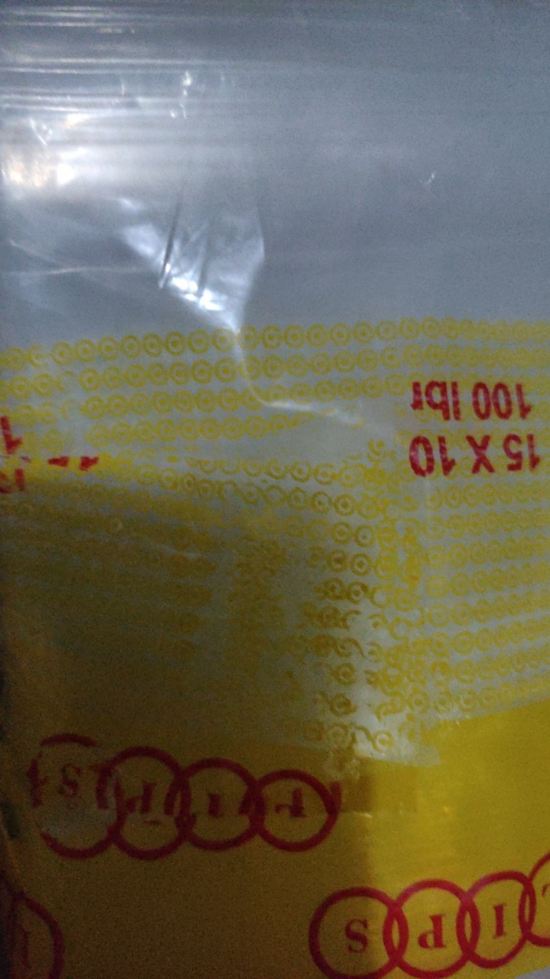 Plastik Klip Ukuran 15x10 Isi 100 Lembar